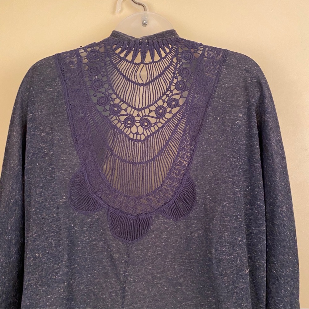 💝Rewind Blue Kimono Cardigan AU - Picture 3 of 5